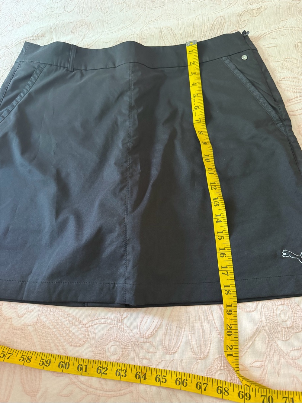 Puma Women's Golf/Tennis Skorts Sz 12 Black - Picture 10 of 10